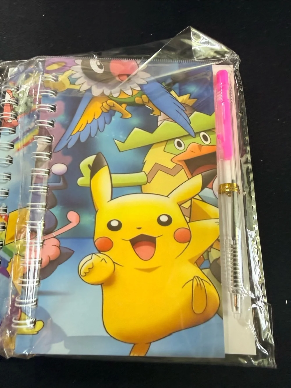 Pikachu Kids Notebooks & Keychains #P7102611